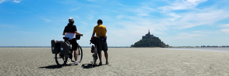 Le Mont Saint-Michel à vélo