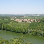 Le panorama sur la vallée de la Garonne