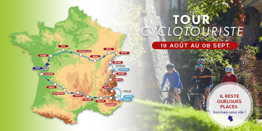 Tour cyclotouriste 2023